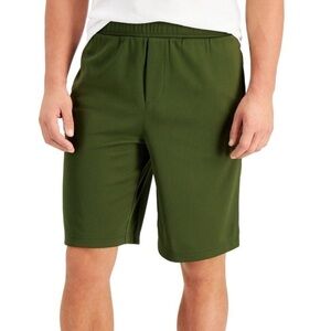 New ID Ideology Men's Mesh Break Shorts Green Size Medium